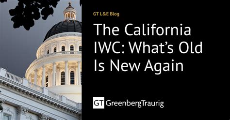 kendra kennedy iwc|The California IWC: What’s Old Is New Again .